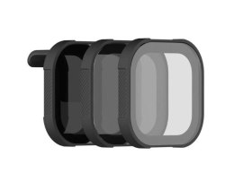 Zestaw 3 filtrów PolarPro Shutter do GoPro Hero 8 Black