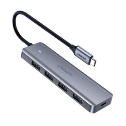 Adapter 4w1 UGREEN Hub USB-C do 4x USB 3.0 + micro USB
