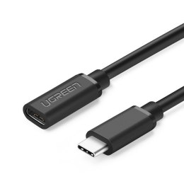 Przedłużający kabel USB-C 3.1 UGREEN, 4K, 60W, 0,5m (czarny)