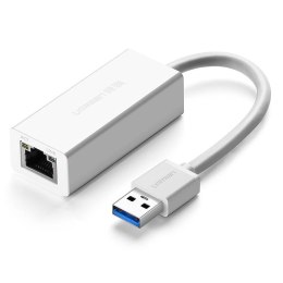 UGREEN CR111 Adapter sieciowy USB 3.0 do RJ45 (biały)