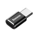 Adapter Baseus Micro USB do USB Type-C - czarny