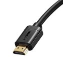 Kabel HDMI 2.0 Baseus, 4K 30Hz, 3D, HDR, 18Gbps, 8m (czarny)