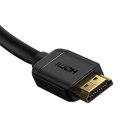 Kabel HDMI 2.0 Baseus, 4K 60Hz, 3D, HDR, 18Gbps, 3m (czarny)
