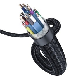 Kabel HDMI 2.0 Baseus Enjoyment Series, 4K, 3D, 2m (szary)