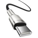 Kabel USB-C do USB-C Baseus Cafule, 100W, 2m (czarny)