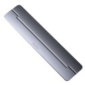 Samoprzylepna aluminiowa podstawka Baseus Papery pod laptopa (szara)