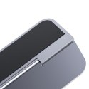 Samoprzylepna aluminiowa podstawka Baseus Papery pod laptopa (szara)