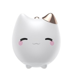 Lampka nocna Baseus Cute Series w kształcie kotka (biała)