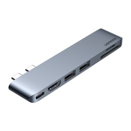 Adapter 6 w 2 UGREEN CM380 Hub USB-C dla MacBook Air / Pro