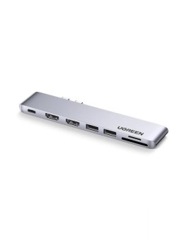 Adapter 7 w 2 UGREEN CM356 Hub USB-C dla MacBook Air / Pro