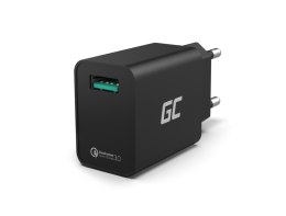 Green Cell Ładowarka sieciowa USB 18W z szybkim ładowaniem Quick Charge 3.0