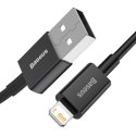 Kabel USB do Lightning Baseus Superior Series, 2.4A, 1m (czarny)
