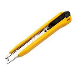 Nożyk z łamanym ostrzem Deli Tools EDL009B, SK4, 9mm (żółty)