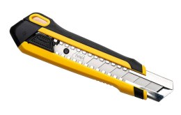 Nożyk z łamanym ostrzem Deli Tools EDL025, SK4, 25mm (żółty)