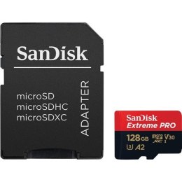 Karta pamięci SanDisk Extreme microSDXC 128GB A2 Drony / GoPro (SDSQXCY-128G-GN6MA)