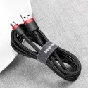 Kabel USB do Micro USB Baseus Cafule 2A 3m (czarno-czerwony)
