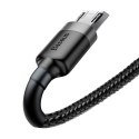 Kabel USB do Micro USB Baseus Cafule 2A 3m (czarno-szary)