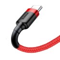 Kabel USB do USB-C Baseus Cafule 2A 3m (czerwony)