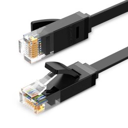 Płaski kabel sieciowy UGREEN Ethernet RJ45, Cat.6, UTP, 0,5m (czarny)
