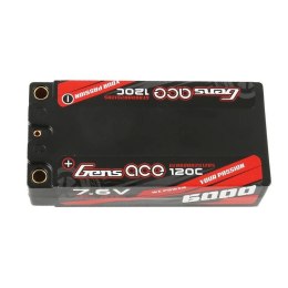 Akumulator Gens Ace 6000mAh 7.6V 120C 2S2P Shorty