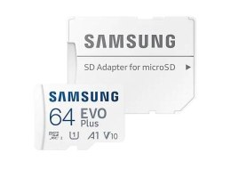 Karta pamięci Samsung EVO Plus 2021 microSD 64GB (MB-MC64KA)