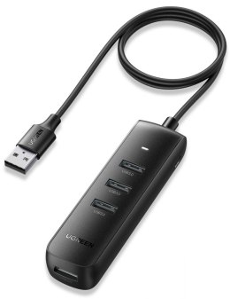 Adapter 4w1 UGREEN CM416 Hub USB do 4x USB (czarny)