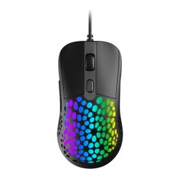 Przewodowa mysz gamingowa Dareu EM907, RGB, 1000-6400 DPI