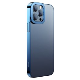 Przeźroczyste Etui Baseus Glitter Phone Case do iPhone 13 Pro (Niebieski)