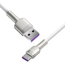 Kabel USB do USB-C Baseus Cafule, 66W, 1m (biały)