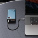 PowerBank Baseus Adaman Metal 20000mAh, PD, QC 3.0, 65W, 2xUSB + USB-C + micro USB, (niebieski)
