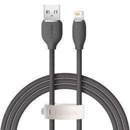 Kabel USB do Lightning Baseus Jelly, 2,4A 1,2m (czarny)