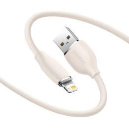 Kabel USB do Lightning Baseus Jelly, 2.4A, 1,2m (różowy)