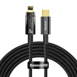 Kabel USB-C do Lightning Baseus Explorer, 20W, 2m (czarny)