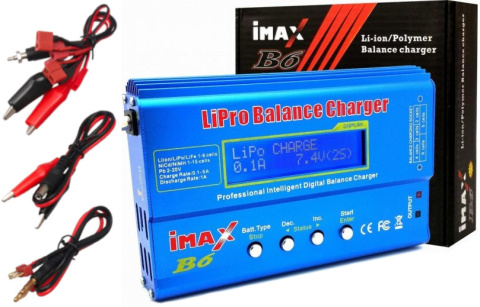 Ładowarka Balancer IMAX B6 6A 80W LiPo NiMH