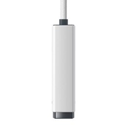 Adapter sieciowy Baseus Lite Series USB do RJ45, 100Mbps (biały)
