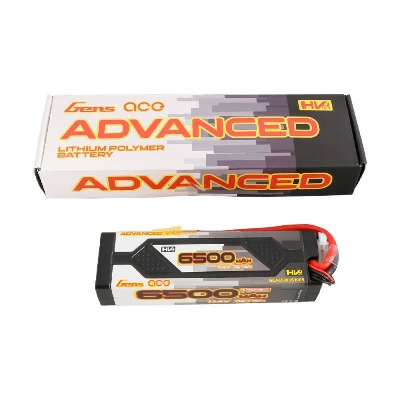 Akumulator LiPo Gens Ace Advanced 6500mAh 11.4V 100C HardCase EC5
