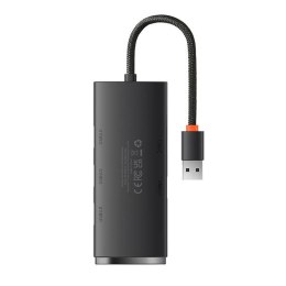 Hub 4w1 Baseus Lite Series USB do 4x USB 3.0 25cm (czarny)