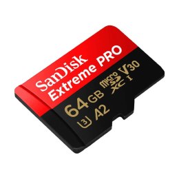 Karta pamięci SANDISK EXTREME PRO microSDXC 64GB 200/90 MB/s UHS-I U3 (SDSQXCU-064G-GN6MA)
