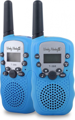 Zestaw krótkofalówek walkie talkie Wonky Monkey niebieski