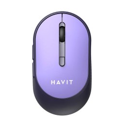 Bezprzewodowa mysz uniwersalna Havit MS78GT (fioletowa)