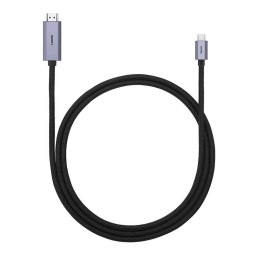 Kabel USB-C do HDMI Baseus, 4K, 1m (czarny)