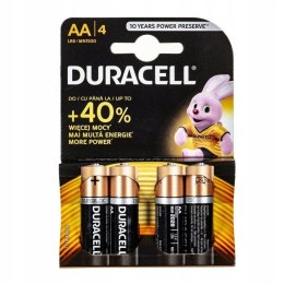 Baterie alkaliczne Duracell Basic LR6/AA 4 szt