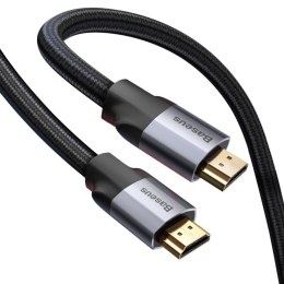 Kabel HDMI 2.0 Baseus Enjoyment Series, 4K, 3D, 5m (szary)