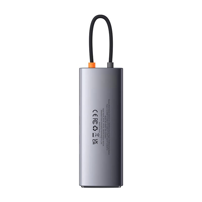 Hub USB-C 9w1 Baseus Metal Gleam Series