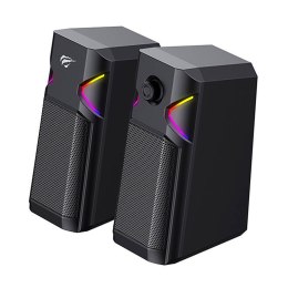 Głośniki komputerowe Havit SK205 2.0 RGB (czarne)
