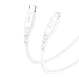 Kabel USB-C do Lightning Vipfan P04, 3A, PD, 1m (biały)