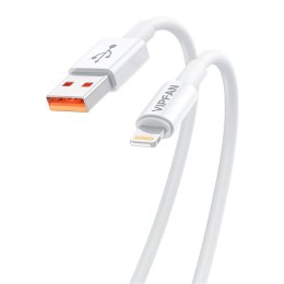 Kabel USB do Lightning Vipfan X17, 6A, 1.2m (biały)