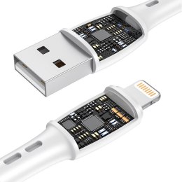 Kabel USB do Lightning Vipfan Racing X05, 3A, 1m (biały)
