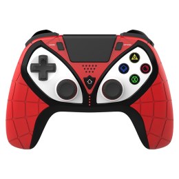 Kontroler bezprzewodowy / GamePad iPega Spiderman PG-4012 touchpad PS4 (czerwony)