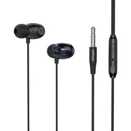 Słuchawki dokanałowe przewodowe Vipfan M10, jack 3.5mm (czarne)